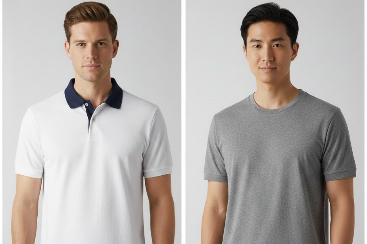 Collar T-Shirts vs Basic Tees: A Complete Style Comparison