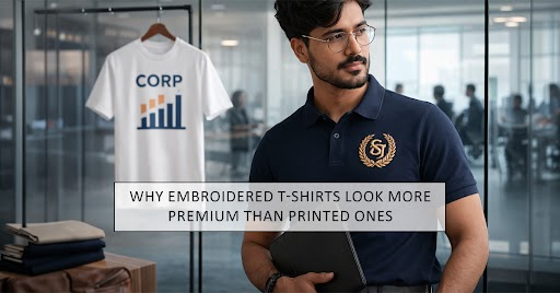 Why Embroidered T-Shirts Look More Premium Than Printed Ones