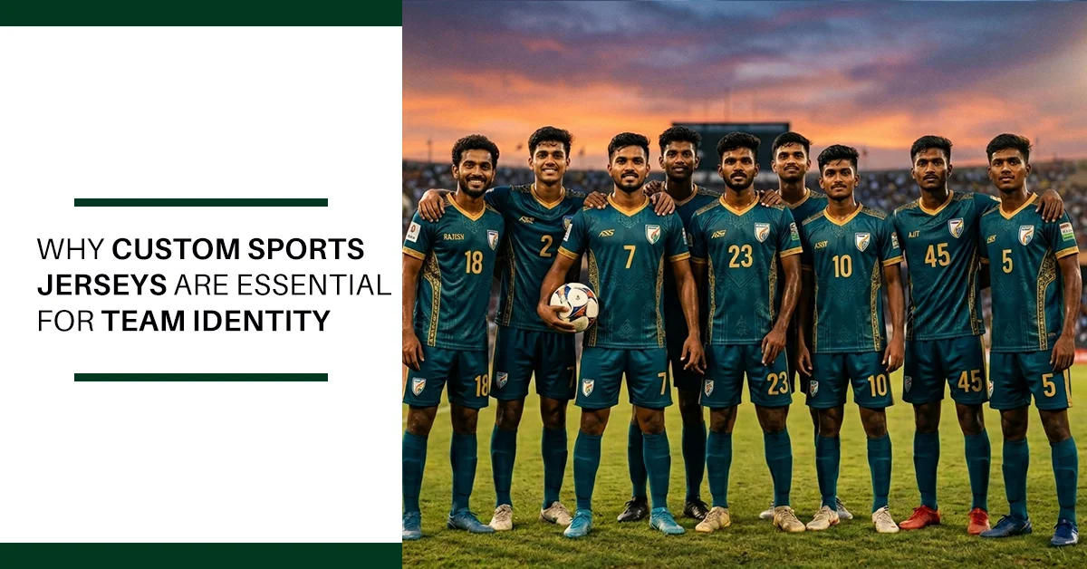 Why Custom Sports Jerseys Are Essential for Team Identity